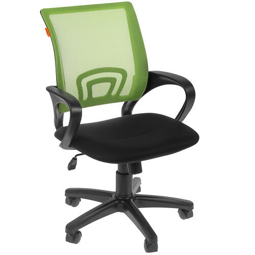 Купить Кресло офисное CHAIRMAN 696 black зеленый  4846408. Характеристики, отзывы и цены в Донецке