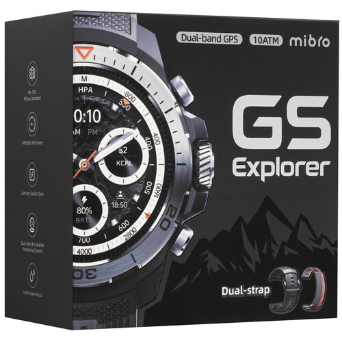 Купить Смарт-часы Mibro Watch GS Explorer + доп. ремешок  5616767. Характеристики, отзывы и цены в Донецке
