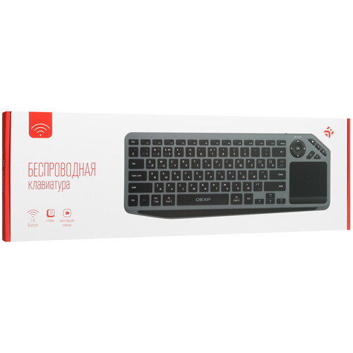 Купить Клавиатура  беспроводная DEXP DK-KMW8T  9123016. Характеристики, отзывы и цены в Донецке