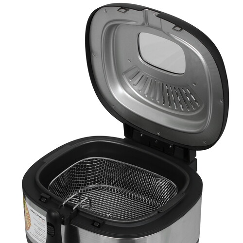 Купить Фритюрница DEXP DF-1800 серебристый  5418068. Характеристики, отзывы и цены в Донецке