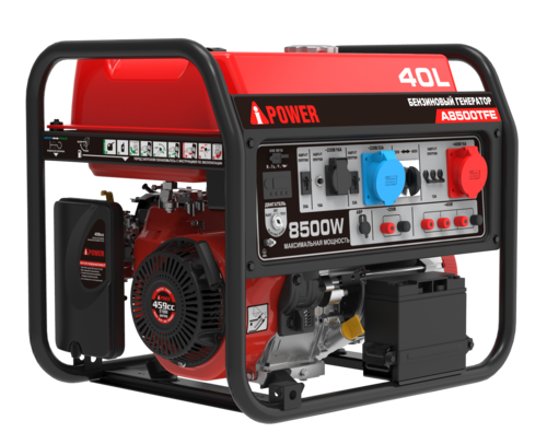 Купить Электрогенератор   бензиновый A-iPower A8500TFE  9191156. Характеристики, отзывы и цены в Донецке