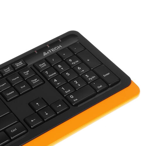 Купить Клавиатура+мышь  проводная  A4Tech Fstyler F1010 черный  1395905. Характеристики, отзывы и цены в Донецке