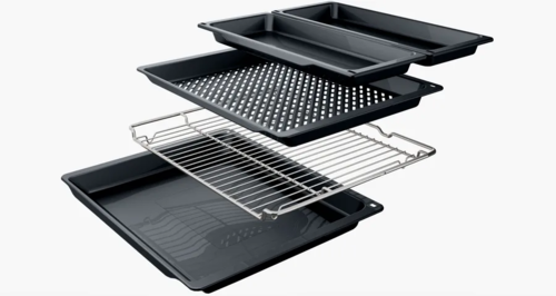 Купить Электрический духовой шкаф Bosch HJG852YB0T черный  9286699. Характеристики, отзывы и цены в Донецке