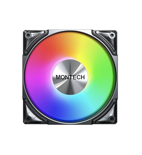Купить Вентилятор Montech METAL PRO 12 ARGB PWM  5620663. Характеристики, отзывы и цены в Донецке