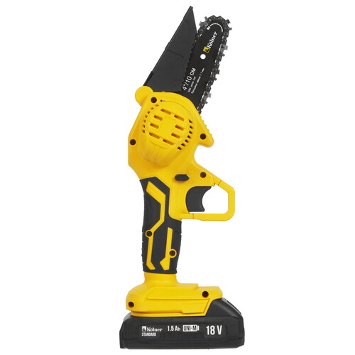 Купить Аккумуляторная цепная пила Kolner KCS 18-10-2K  шина - 10 см (4")  9135243. Характеристики, отзывы и цены в Донецке