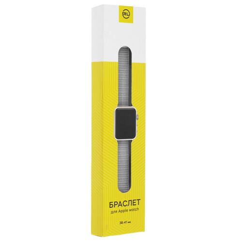 Купить Ремешок Red Line для Apple Watch 38/ 40/ 41mm серый  5607916. Характеристики, отзывы и цены в Донецке