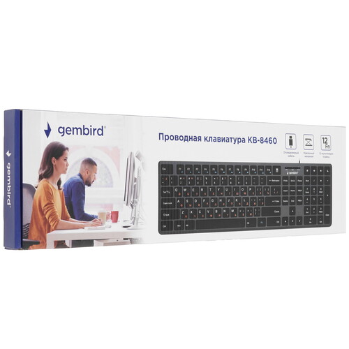 Купить Клавиатура  проводная Gembird KB-8460  5626302. Характеристики, отзывы и цены в Донецке