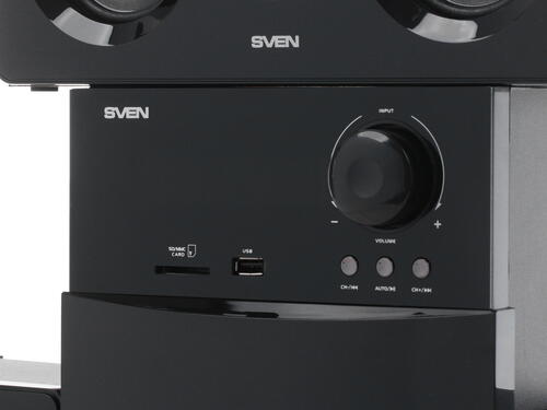 Купить Колонки SVEN HT-210 черный  1092816. Характеристики, отзывы и цены в Донецке