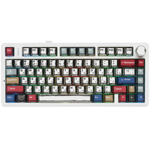 Купить Клавиатура проводная + беспроводная AULA F75  5636899. Характеристики, отзывы и цены в Донецке