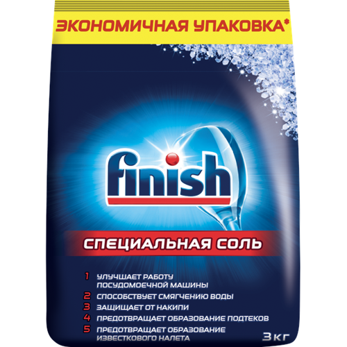 Купить Соль для ПММ Finish  1288166. Характеристики, отзывы и цены в Донецке
