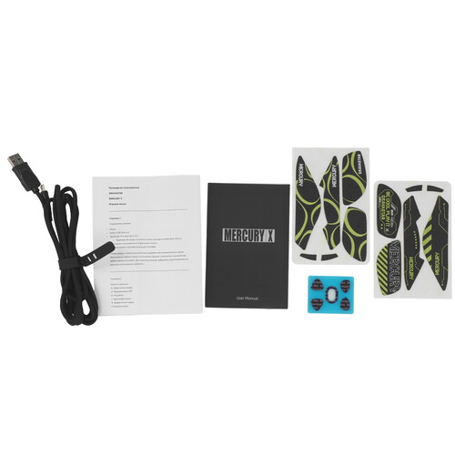 Купить Мышь беспроводная/проводная GravaStar Mercury X Galaxy Black  9276743. Характеристики, отзывы и цены в Донецке