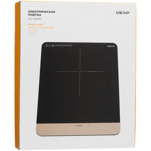 Купить Плита компактная электрическая DEXP INC-2000BP черный  9005261. Характеристики, отзывы и цены в Донецке