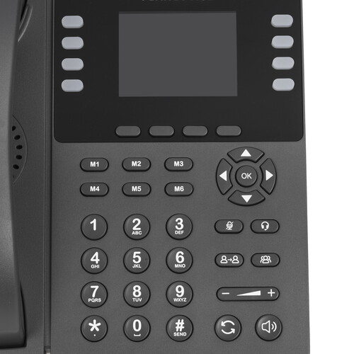 Купить Телефон VoIP Flyingvoice P23G серый  9089009. Характеристики, отзывы и цены в Донецке