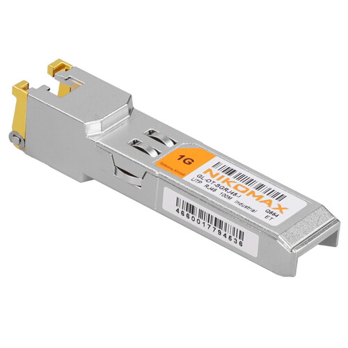 Купить SFP-модуль NIKOMAX  GL-OT-SGRJ45-I  5630909. Характеристики, отзывы и цены в Донецке