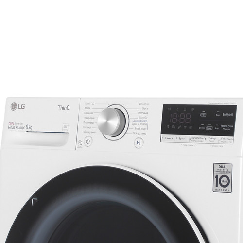 Купить Сушильная машина LG DC90V5V0W белый  4890927. Характеристики, отзывы и цены в Донецке