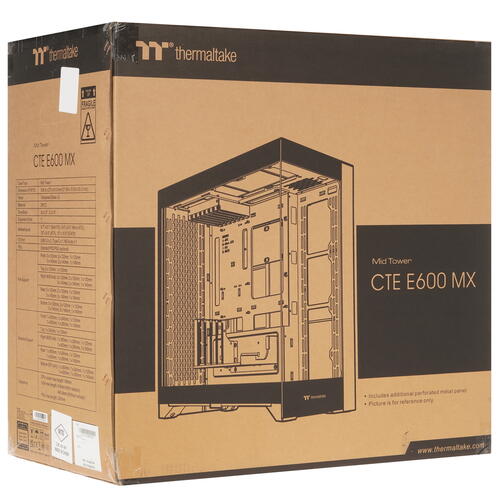Купить Корпус Thermaltake CTE E600 MX Snow  5447952. Характеристики, отзывы и цены в Донецке