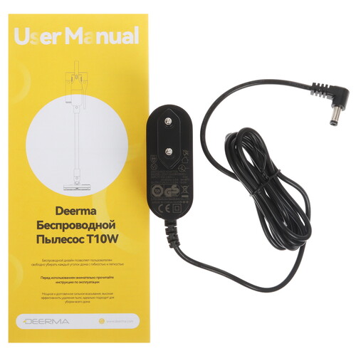 Купить Пылесос  вертикальный  Deerma DEM-T10W  белый  9290851. Характеристики, отзывы и цены в Донецке