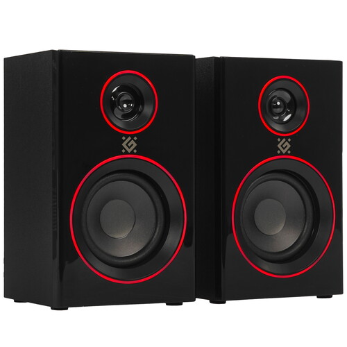 Купить Колонки Defender Solar 12 черный  5615877. Характеристики, отзывы и цены в Донецке