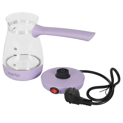Купить Электрическая турка Marta MT-2140 фиолетовый  9908471. Характеристики, отзывы и цены в Донецке
