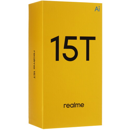 Купить 6.57" Смартфон realme 15T 256 ГБ черный  5638407. Характеристики, отзывы и цены в Донецке