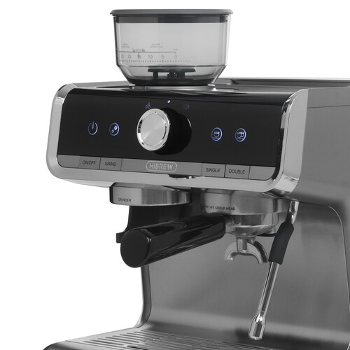 Купить Кофемашина автоматическая Hibrew H7 серебристый  9156889. Характеристики, отзывы и цены в Донецке
