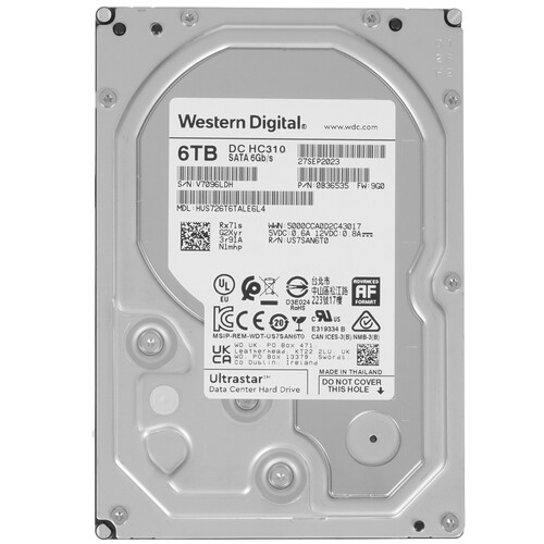 Купить 6 ТБ Жесткий диск WD Ultrastar DC HC310  5480218. Характеристики, отзывы и цены в Донецке