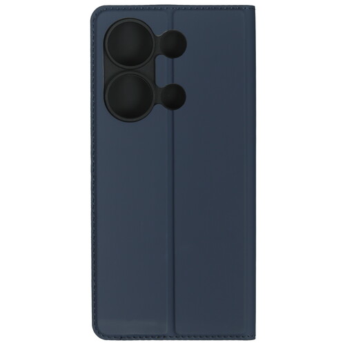 Купить Чехол-книжка  BoraSCO для POCO M6 Pro/ Xiaomi Redmi Note 13 Pro синий  5473637. Характеристики, отзывы и цены в Донецке