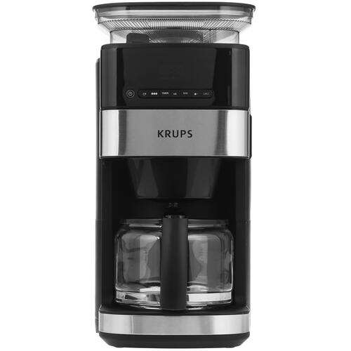 Купить Кофеварка капельная KRUPS KM832810 черный  9904271. Характеристики, отзывы и цены в Донецке