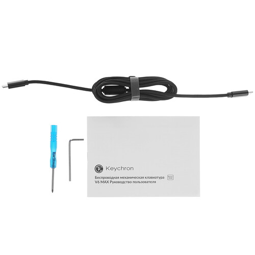 Купить Клавиатура  проводная + беспроводная Keychron V6 Max  9192093. Характеристики, отзывы и цены в Донецке