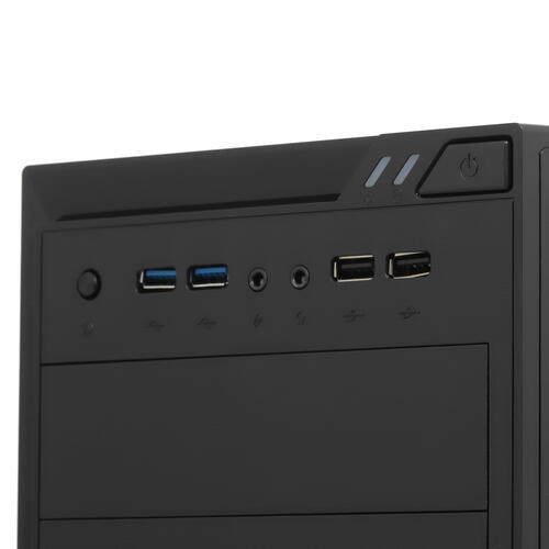 Купить Корпус ExeGate QA-412U-XP450 [4895205106239] черный  8188302. Характеристики, отзывы и цены в Донецке