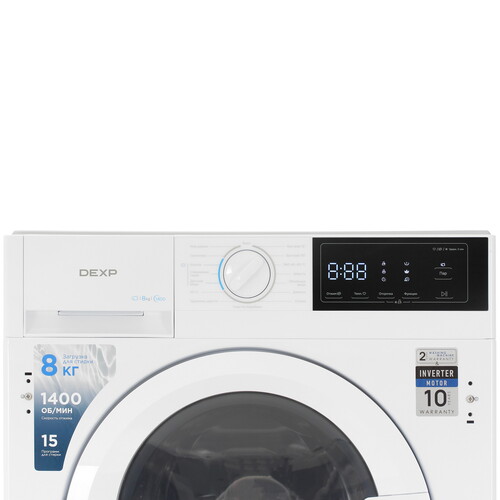 Купить Встраиваемая стиральная машина DEXP WF-8I1M  9220202. Характеристики, отзывы и цены в Донецке