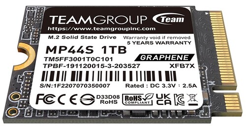 Купить 1000 ГБ M.2 NVMe накопитель TEAMGROUP MP44S [TM5FF3001T0C101]  5456962. Характеристики, отзывы и цены в Донецке