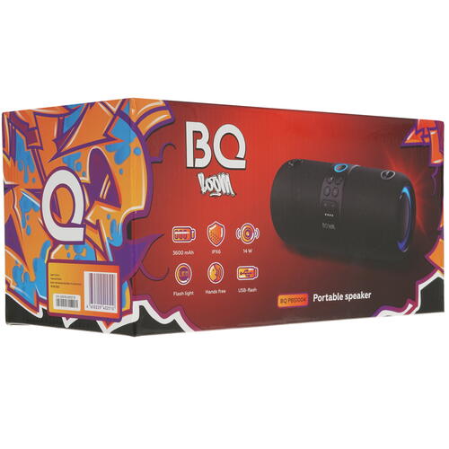 Купить Портативная колонка BQ PBS1004, черный  9915878. Характеристики, отзывы и цены в Донецке