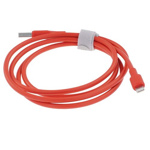 Купить Кабель круглый VOLTME Lightning 8-pin - USB 2.0 Type-A красный 1.2 м  9210864. Характеристики, отзывы и цены в Донецке