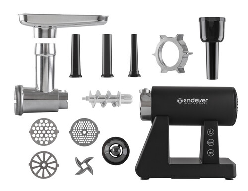 Купить Мясорубка электрическая Endever Sigma-110 черный  9036422. Характеристики, отзывы и цены в Донецке