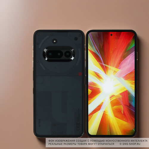 Купить 6.77" Смартфон Nothing Phone 3A 128 ГБ черный  5618668. Характеристики, отзывы и цены в Донецке