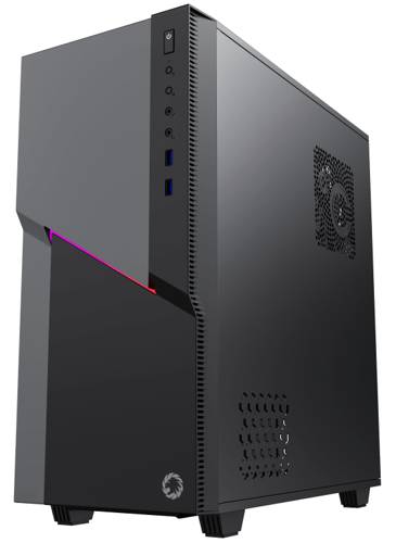 Купить Корпус GameMax Ninja COC [T805] черный  5370820. Характеристики, отзывы и цены в Донецке