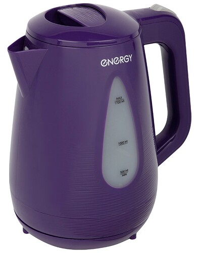 Купить Электрочайник ENERGY E-214 фиолетовый  8144868. Характеристики, отзывы и цены в Донецке