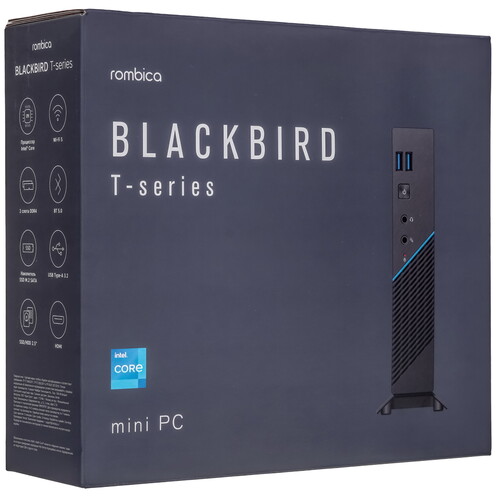 Купить Мини ПК Rombica Blackbird i3 T12182P [PCMI-0336]  5473592. Характеристики, отзывы и цены в Донецке