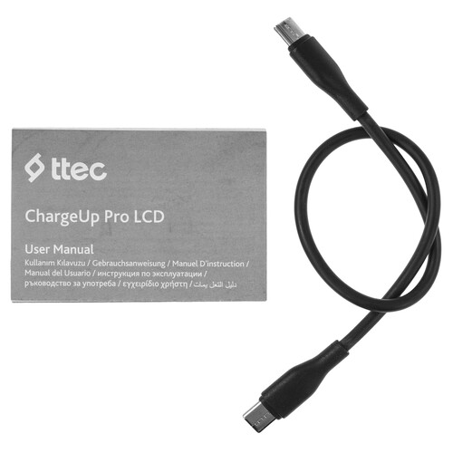 Купить Портативный аккумулятор TTEC ChargeUp Pro LCD PD белый  9202685. Характеристики, отзывы и цены в Донецке