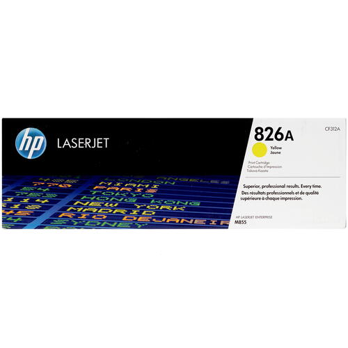 Купить Картридж лазерный HP 826A (CF312A) желтый  7937044. Характеристики, отзывы и цены в Донецке