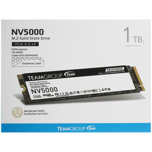 Купить 1000 ГБ M.2 NVMe накопитель Team Group NV5000  5637957. Характеристики, отзывы и цены в Донецке