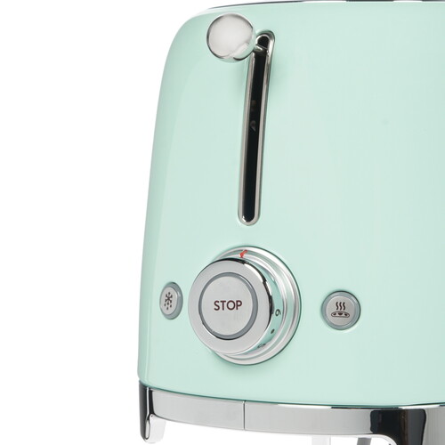Купить Тостер Smeg TSF01PGEU зеленый  1152600. Характеристики, отзывы и цены в Донецке