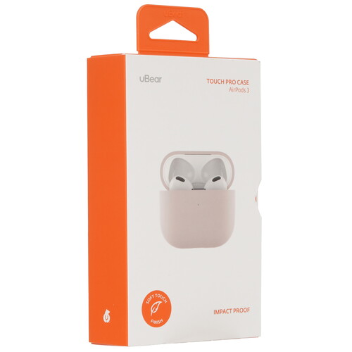 Купить Чехол Ubear для Apple AirPods 3, Axxa AB-01, Deppa Air Nova, Kenshi AP-W03, розовый  5472463. Характеристики, отзывы и цены в Донецке