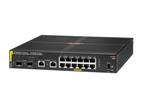 Купить Коммутатор HPE Aruba Networking 6000 12G Class4 PoE 2G/2SFP 139W  4898518. Характеристики, отзывы и цены в Донецке