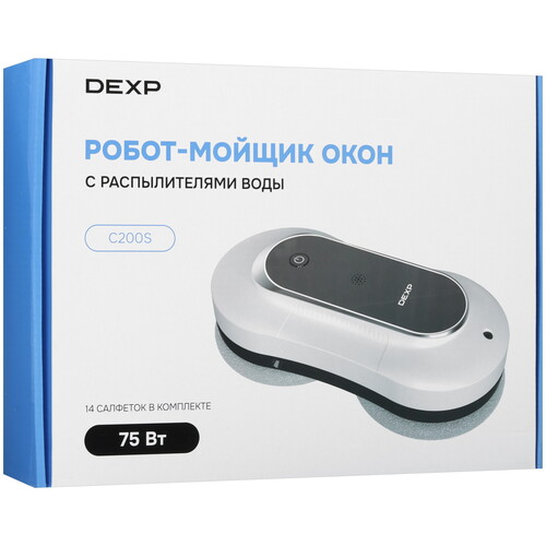 Купить Робот-мойщик окон DEXP С200S белый  9102339. Характеристики, отзывы и цены в Донецке