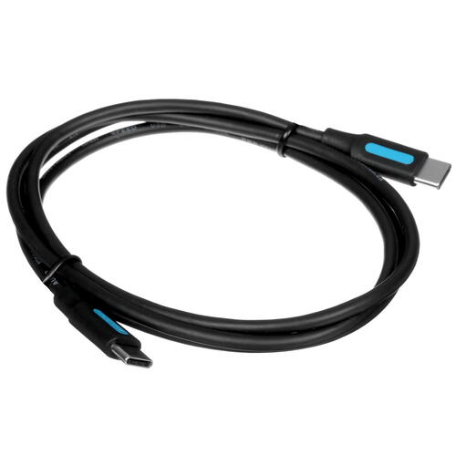 Купить Кабель круглый Vention USB Type-C - USB Type-C черный 1 м  5072084. Характеристики, отзывы и цены в Донецке