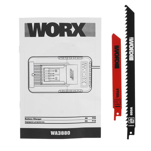 Купить Сабельная пила Worx WX500 PowerShare 20V  5325116. Характеристики, отзывы и цены в Донецке