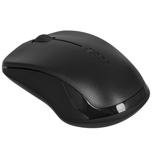Купить Мышь беспроводная RAPOO 1680 Silent [1680-BL] черный  9125957. Характеристики, отзывы и цены в Донецке