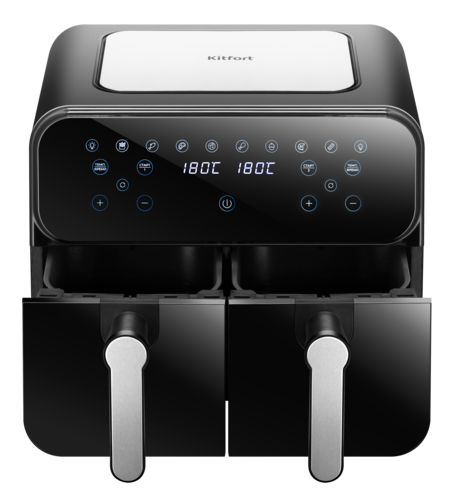 Купить Аэрогриль Kitfort КТ-2271 черный  9250681. Характеристики, отзывы и цены в Донецке